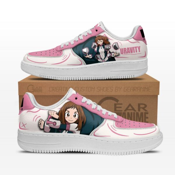 Ochaco Uraraka Air Sneakers Custom Anime My Hero Academia Shoes 1