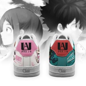 Uraraka and Deku Air Sneakers Custom Anime My Hero Academia Shoes 6