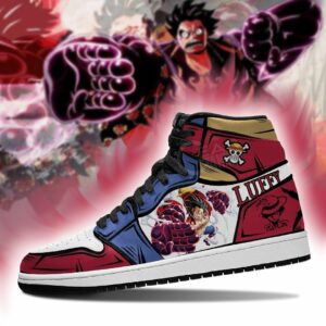 Monkey D Luffy Sneakers Gear 4 One Piece Anime Shoes 6