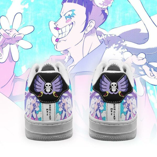 Mr 2 Bon Clay Sneakers Custom One Piece Anime Shoes Fan PT04 3