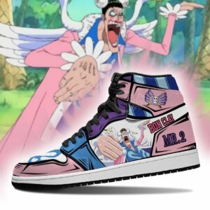 Mr 2 Bon Clay Sneakers One Piece Anime Shoes Fan Gift MN06 5