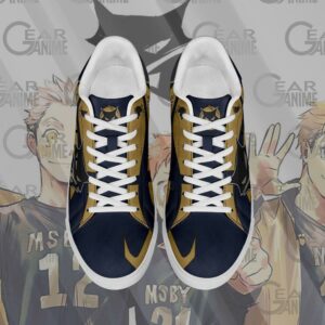 MSBY Black Jackal Skate Shoes Haikyuu Anime Custom Shoes PN10 7