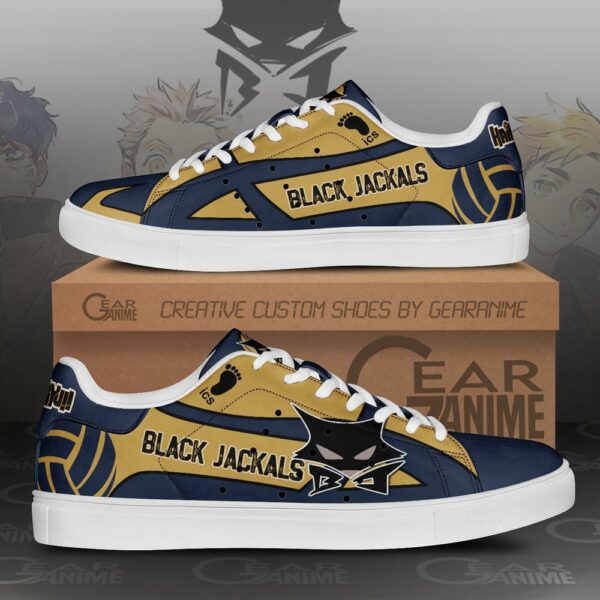 MSBY Black Jackal Skate Shoes Haikyuu Anime Custom Shoes PN10 1