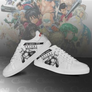 Mumen Rider Skate Shoes One Punch Man Custom Anime Shoes PN11 7