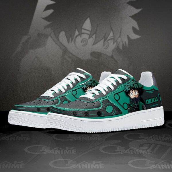 Musketeer Deku Air Sneakers Custom Anime My Hero Academia Shoes 2