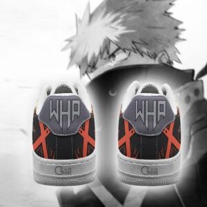 Musketeer Katsuki Bakugo Air Sneakers Custom Anime My Hero Academia Shoes 6