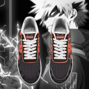 Musketeer Katsuki Bakugo Air Sneakers Custom Anime My Hero Academia Shoes 7