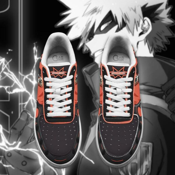 Musketeer Katsuki Bakugo Air Sneakers Custom Anime My Hero Academia Shoes 4