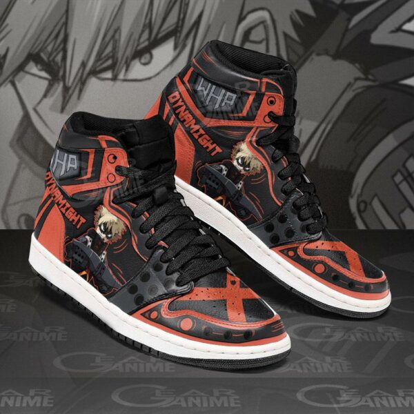 Musketeer Katsuki Bakugo Sneakers Custom Anime My Hero Academia Shoes 2