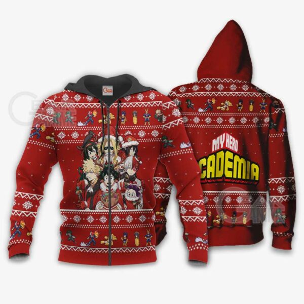 My Hero Academia Ugly Christmas Sweater Anime Custom Xmas Gift VA09 2