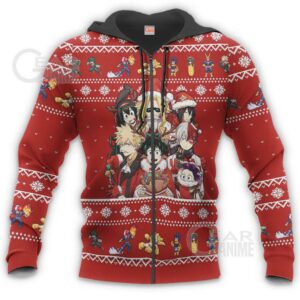 My Hero Academia Ugly Christmas Sweater Anime Custom Xmas Gift VA09 11