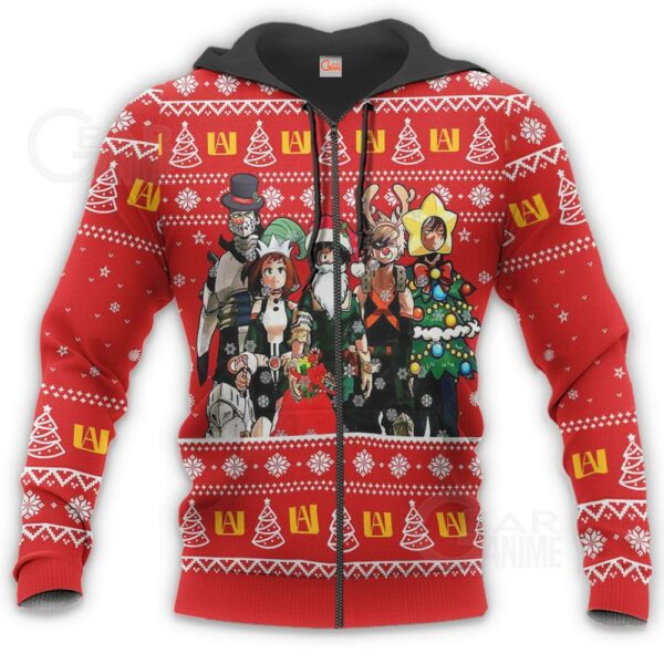 My Hero Academia Ugly Christmas Sweater Santa Anime Xmas Gift VA09 6