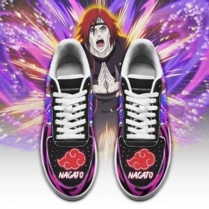 Nagato Sneakers Custom Naruto Anime Shoes Leather 4