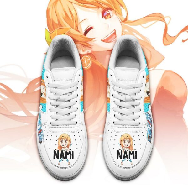 Nami Sneakers Custom One Piece Anime Shoes Fan PT04 2