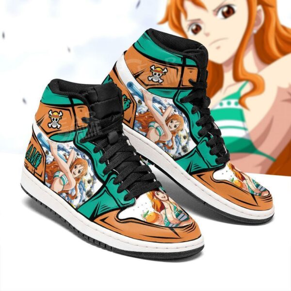 Nami Sneakers Clima Tact Skill One Piece Anime Shoes Fan MN06 2