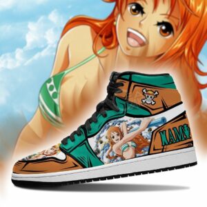 Nami Sneakers Clima Tact Skill One Piece Anime Shoes Fan MN06 5