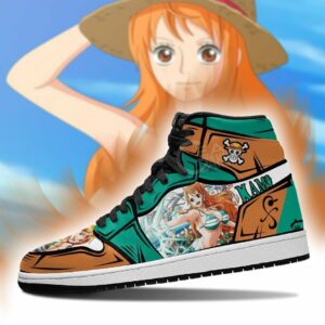 Nami Sneakers Straw Hat Priates One Piece Anime Shoes Fan Gift MN06 5