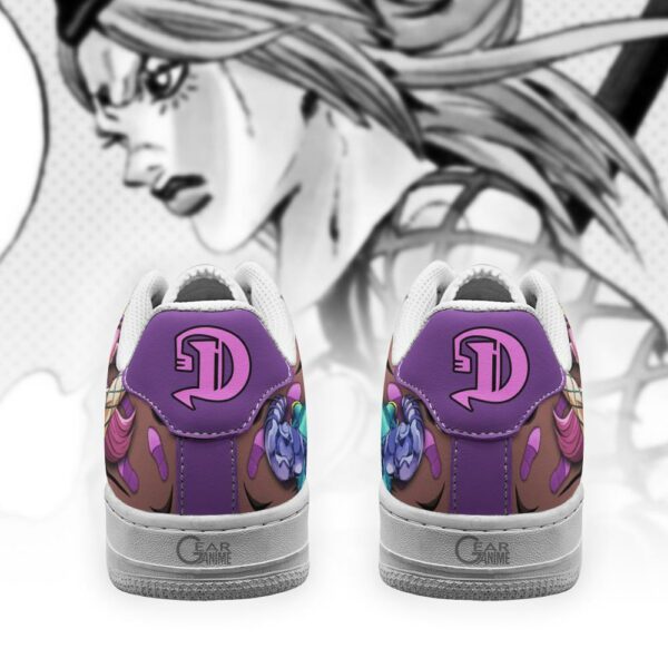 Narciso Anasui Air Sneakers Custom Anime JoJo's Bizarre Adventure Shoes 3