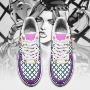 Narciso Anasui Air Sneakers Custom Anime JoJo's Bizarre Adventure Shoes 7