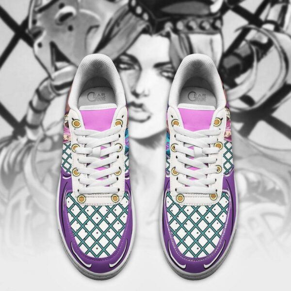 Narciso Anasui Air Sneakers Custom Anime JoJo's Bizarre Adventure Shoes 4