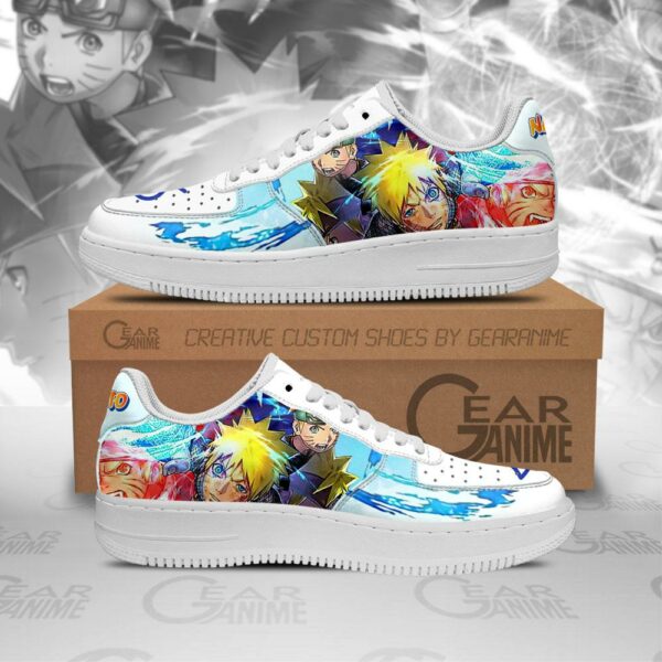 Naruto Power Air Sneakers Custom Anime Shoes 1