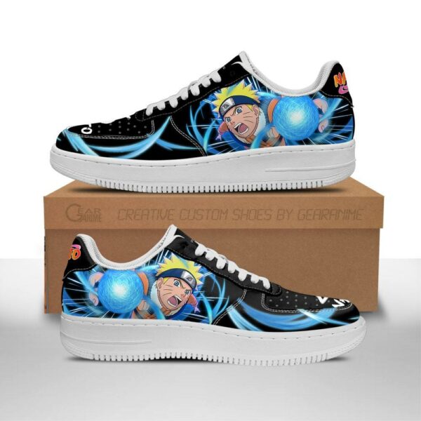 Naruto Sneakers Custom Skill Shoes Naruto Anime Shoes Leather 1