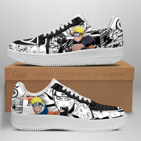 Naruto Sneakers Manga Custom Style Naruto Anime Sneakers 1