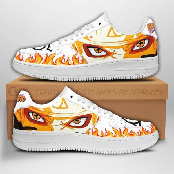 Naruto Bijuu Sage Eyes Sneakers Naruto Anime Shoes 1