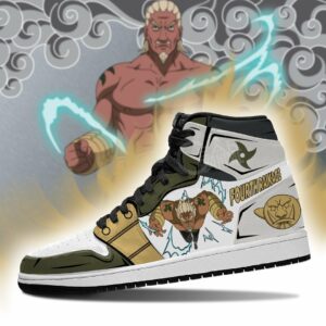 Naruto Fourth Raikage Shoes Skill Costume Boots Naruto Anime Sneakers 6