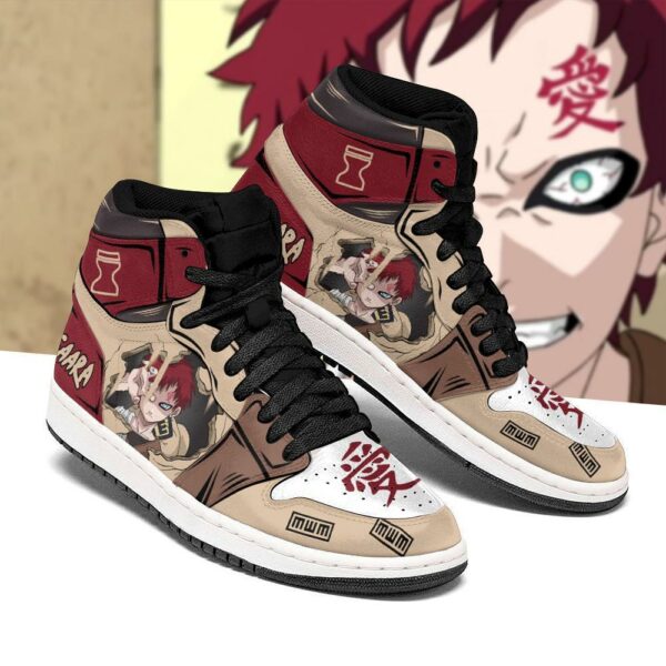 Naruto Gaara Shoes Skill Costume Boots Naruto Anime Sneakers 1