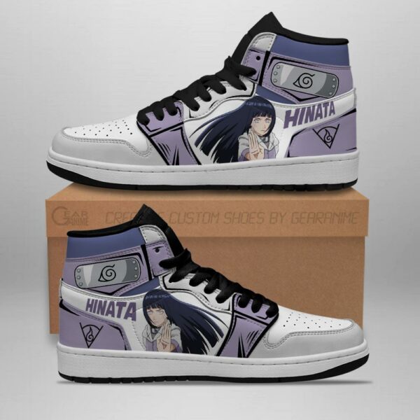 Naruto Hinata Hyuga Shoes Skill Costume Anime Sneakers 4