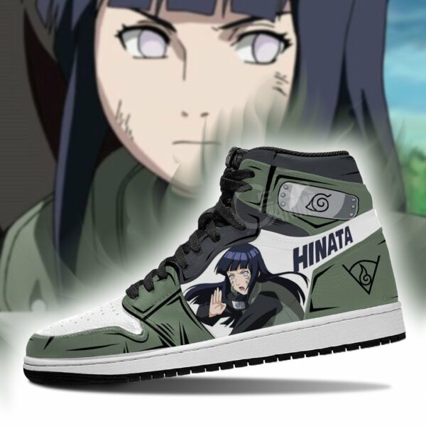 Naruto Hinata Hyuga Shoes Uniform Costume Anime Sneakers 3