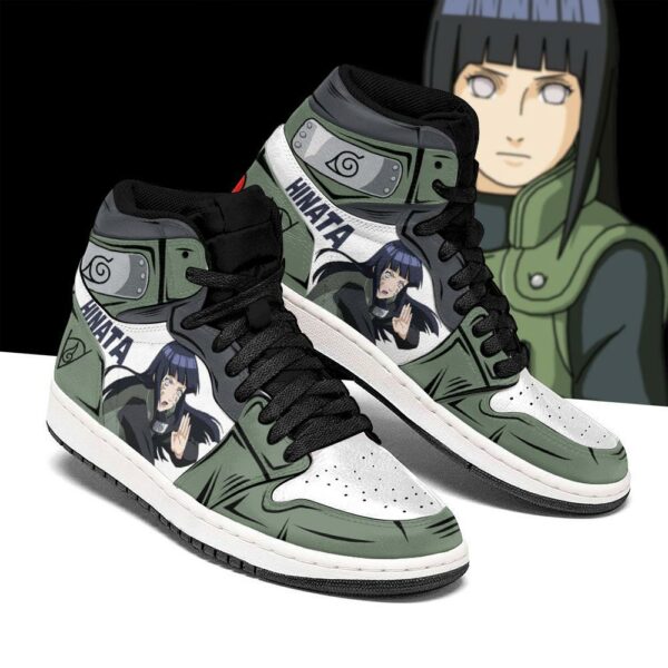 Naruto Hinata Hyuga Shoes Uniform Costume Anime Sneakers 1