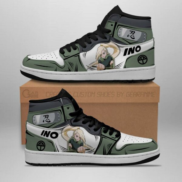 Naruto Ino Yamanaka Shoes Uniform Costume Anime Sneakers 2