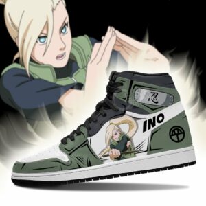 Naruto Ino Yamanaka Shoes Uniform Costume Anime Sneakers 6