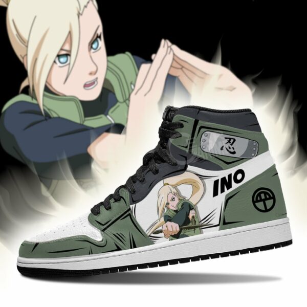 Naruto Ino Yamanaka Shoes Uniform Costume Anime Sneakers 3