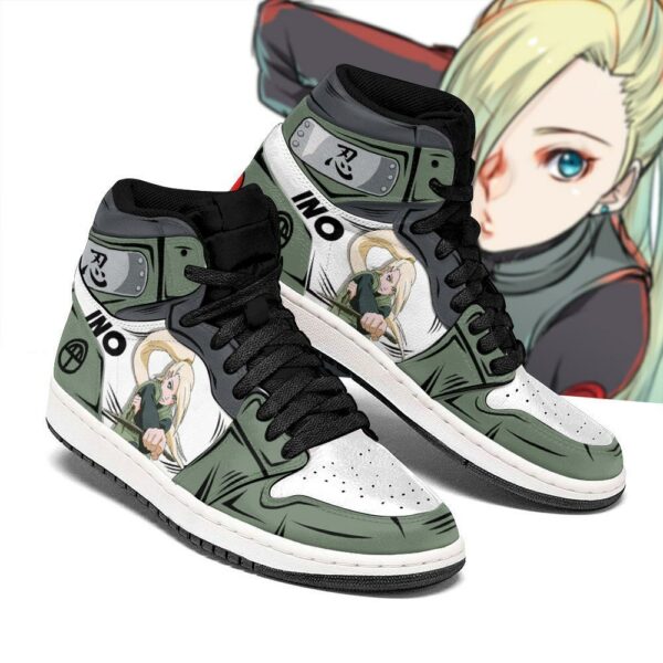 Naruto Ino Yamanaka Shoes Uniform Costume Anime Sneakers 1