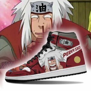 Naruto Jiraiya Shoes Funny Face Costume Boots Naruto Anime Sneakers 6