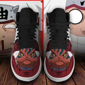 Naruto Jiraiya Shoes Funny Face Costume Boots Naruto Anime Sneakers 7