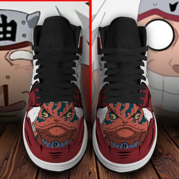 Naruto Jiraiya Shoes Funny Face Costume Boots Naruto Anime Sneakers 4