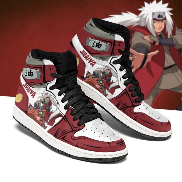 Naruto Jiraiya Shoes Skill Costume Boots Naruto Anime Sneakers 1