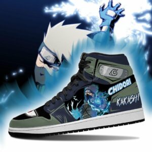 Naruto Kakashi Shoes Chidori Skill Costume Anime Sneakers 6