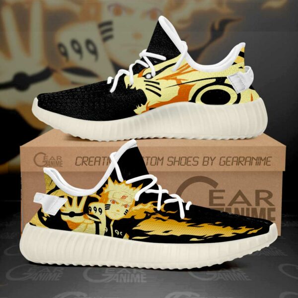 Naruto Kurama Shoes Naruto Anime Custom Shoes TT11 1