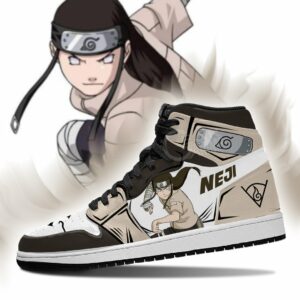 Naruto Neji Hyuga Shoes Symbol Costume Anime Sneakers 6