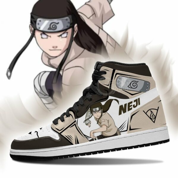 Naruto Neji Hyuga Shoes Symbol Costume Anime Sneakers 3