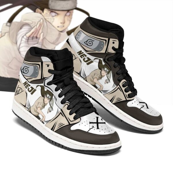 Naruto Neji Hyuga Shoes Symbol Costume Anime Sneakers 1