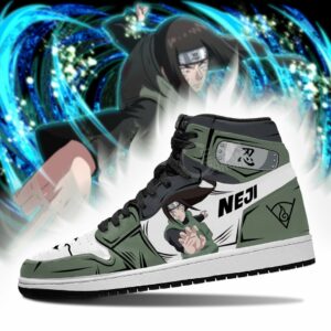 Naruto Neji Hyuga Shoes Uniform Costume Anime Sneakers 6