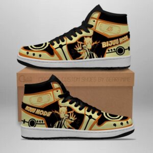 Naruto Nine-Tails Sneakers Chakra Mode Custom Anime Naruto Shoes 7