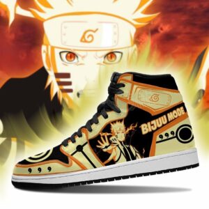 Naruto Nine-Tails Sneakers Chakra Mode Custom Anime Naruto Shoes 8