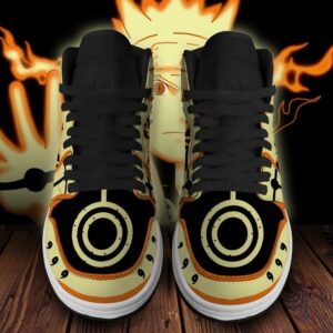 Naruto Nine-Tails Sneakers Chakra Mode Custom Anime Naruto Shoes 9